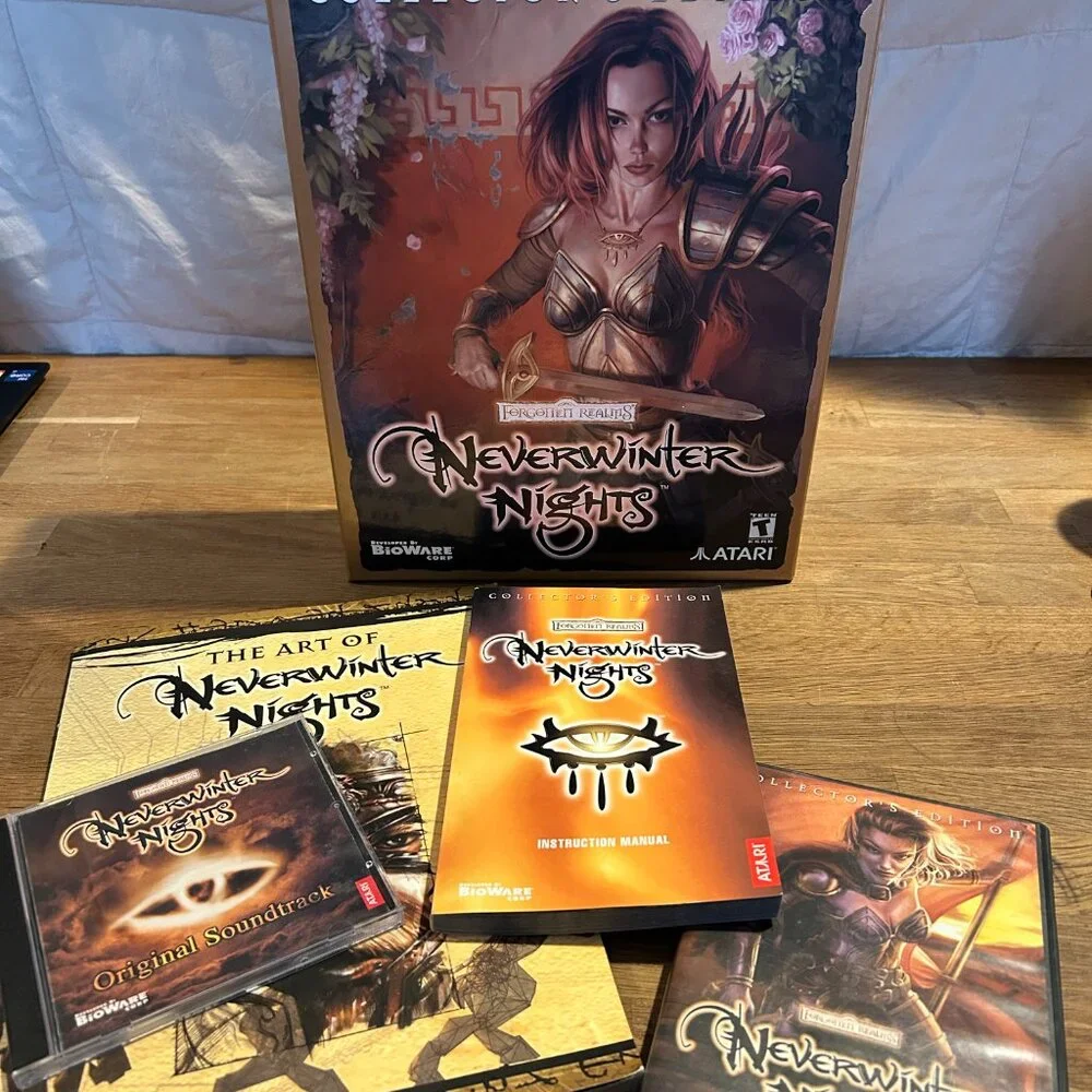 Neverwinter Nights: Collector's Edition (PC, 2002) Soundtrack Artbook, GAME